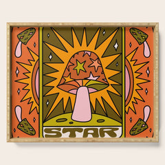 17. Star Mushroom Serving Tray