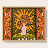 17. Star Mushroom Serving Tray