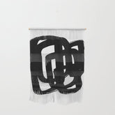 A Heavy Thought White Background Wall Hanging