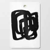 A Heavy Thought White Background Cutting Board