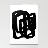 A Heavy Thought White Background Stationery Card