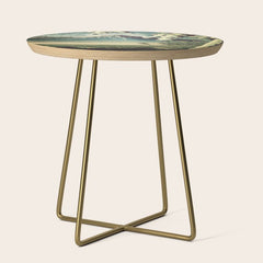 5 Lakes at Moonlight Side Table