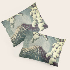5 Lakes at Moonlight Pillow Sham