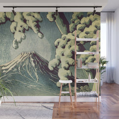 5 Lakes at Moonlight Wall Mural