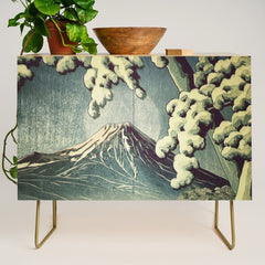 5 Lakes at Moonlight Credenza