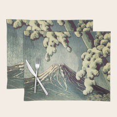 5 Lakes at Moonlight Placemat