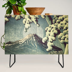 5 Lakes at Moonlight Credenza