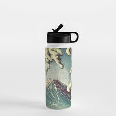 5 Lakes at Moonlight Water Bottle
