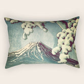 5 Lakes at Moonlight Rectangular Pillow