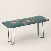 A Field Of Flowers Bloom Bench