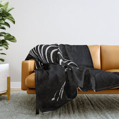 0774-AR BBW Sensual Legs Hips and Ass of a Large Woman Big Beautiful Art Nude Black and White Throw Blanket