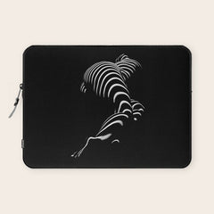 0774-AR BBW Sensual Legs Hips and Ass of a Large Woman Big Beautiful Art Nude Black and White Laptop Sleeve