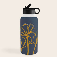 "Let Light Be A Sweet Rebellion In The Shadows." Water Bottle