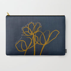 "Let Light Be A Sweet Rebellion In The Shadows." Carry All Pouch