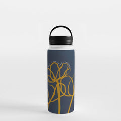 "Let Light Be A Sweet Rebellion In The Shadows." Water Bottle