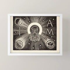 "The Vision" by Rockwell Kent (1919) Mini Art Print
