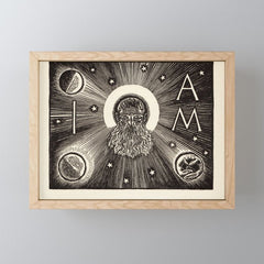 "The Vision" by Rockwell Kent (1919) Mini Art Print