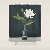 A flower in a vase Shower Curtain