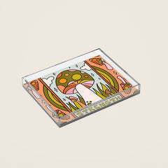 8. Strength Mushroom Acrylic Tray