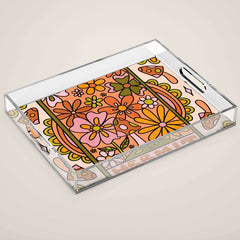 9. Hermit Mushroom Acrylic Tray