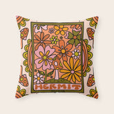9. Hermit Mushroom Throw Pillow