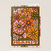 9. Hermit Mushroom Stationery Card