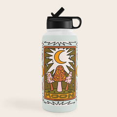 18. Moon Tarot Mushroom Water Bottle