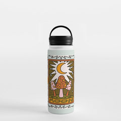 18. Moon Tarot Mushroom Water Bottle
