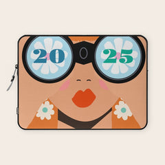 2025 Calendar - Seeking New Horizons Laptop Sleeve