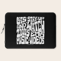 2000's Emo Music Video Laptop Sleeve