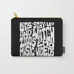2000's Emo Music Video Carry All Pouch