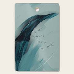 "One Wave At A Time" Cutting Board
