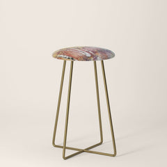 4 Season watercolor collection - summer Stool