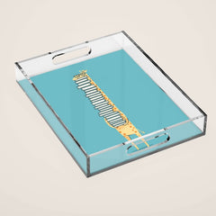 A Book Lover (blue) Acrylic Tray