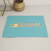 A Book Lover (blue) Rug