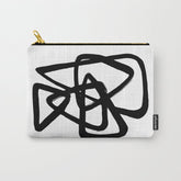 A Family Of Five White Background Carry All Pouch