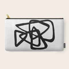 A Family Of Five White Background Carry All Pouch