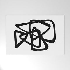 A Family Of Five White Background Welcome Mat