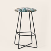 A few steps from the ocean | Fine art Croatia travel photography print | Coastal sea wall art Stool