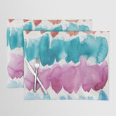 13 Watercolor November 2021 211130 Painting Valourine Original Design Color Bright Modern Contemporary Placemat