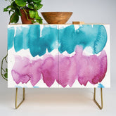 13 Watercolor November 2021 211130 Painting Valourine Original Design Color Bright Modern Contemporary Credenza