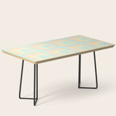 70s mod pale pastels Coffee Table