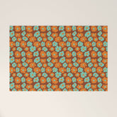 70's Retro print Welcome Mat