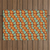 70's Retro print Outdoor Rug