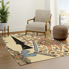 1561 Celestial Phenomenon over Nuremberg Rug
