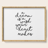 A Dream Is A Wish Your Heart Makes Serving Tray