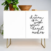 A Dream Is A Wish Your Heart Makes Credenza