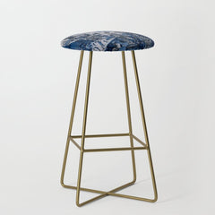17th Century Delftware Chinoiserie Stool