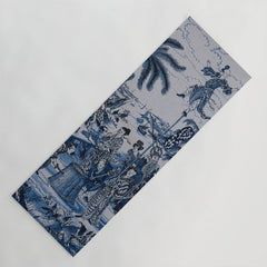 17th Century Delftware Chinoiserie Yoga Mat