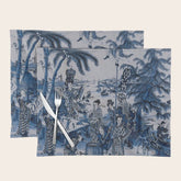 17th Century Delftware Chinoiserie Placemat